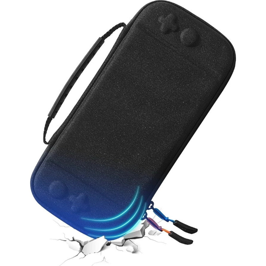Schutzhülle für Nintendo Switch 2, Yaxo Carry Case, Schwarz