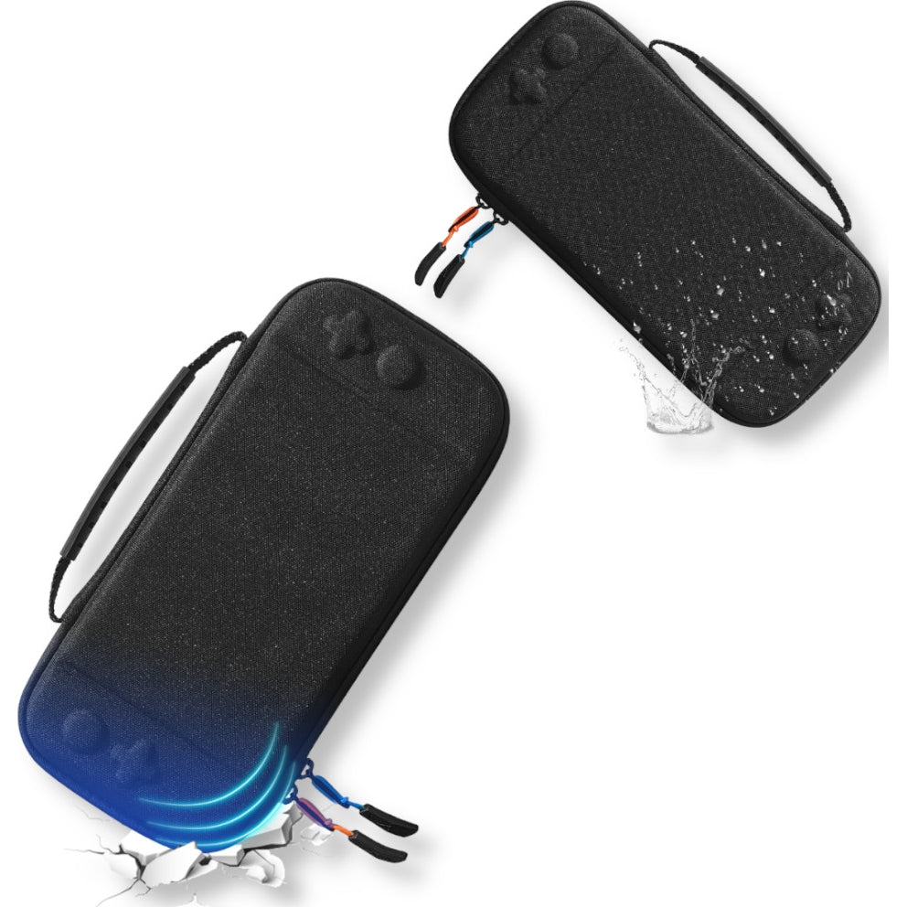Schutzhülle für Nintendo Switch 2, Yaxo Carry Case, Schwarz