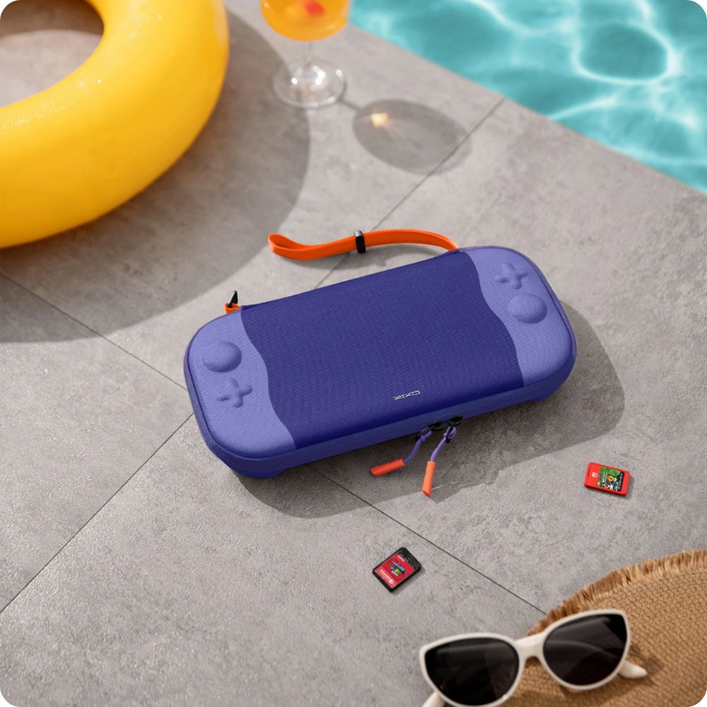 Schutzhülle für Nintendo Switch 2 / 1, YAXO Tahoe Cool Edition, Violett