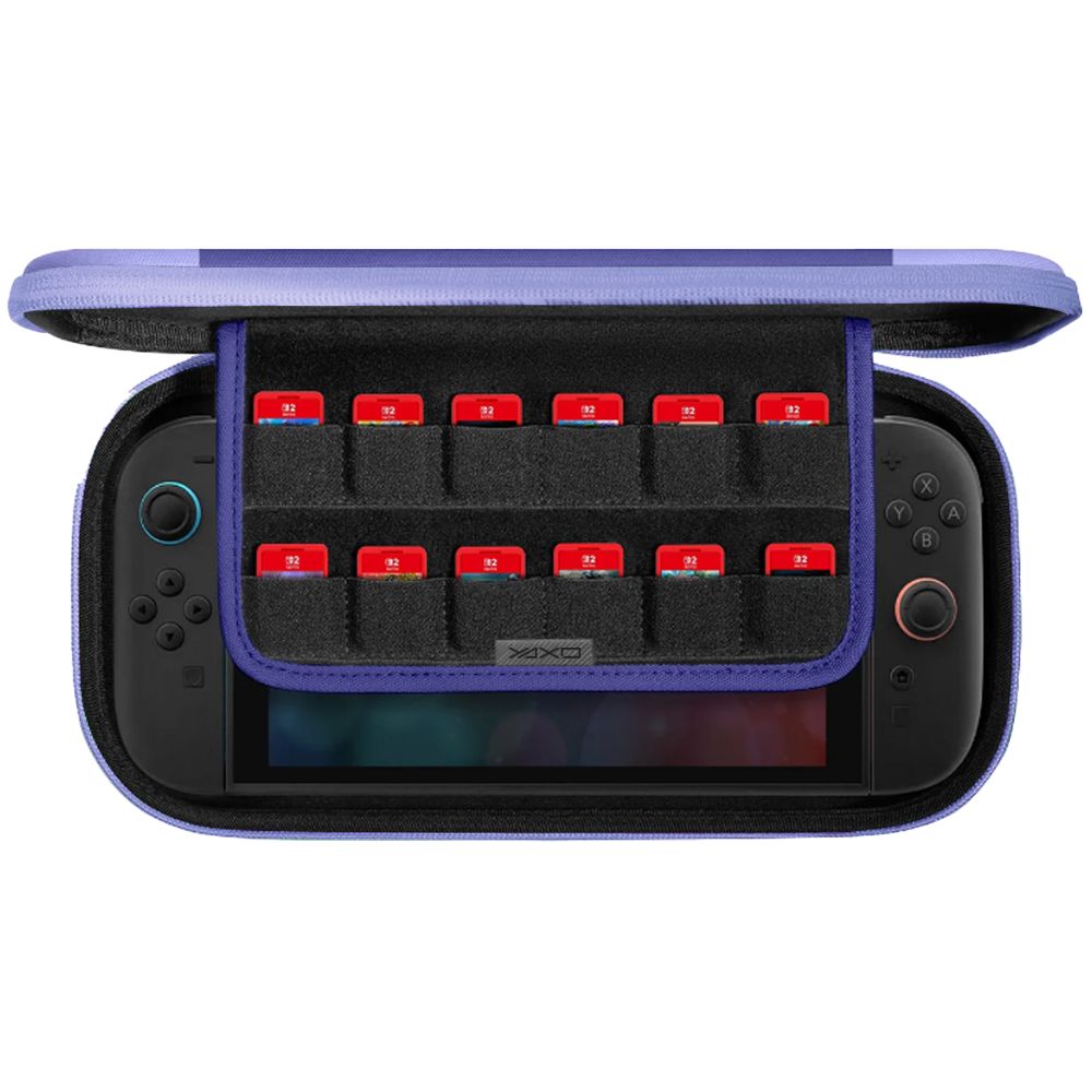 Schutzhülle für Nintendo Switch 2 / 1, YAXO Tahoe Cool Edition, Violett
