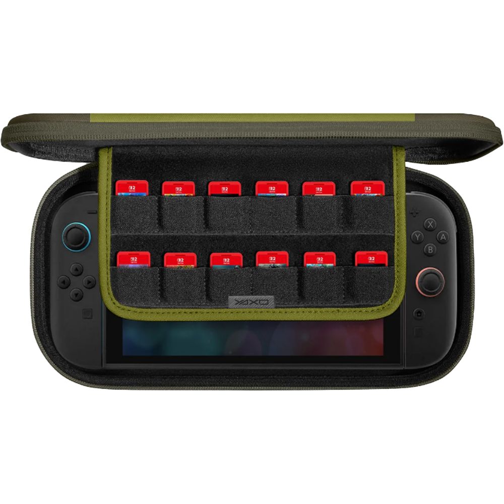Schutzhülle für Nintendo Switch 2 / 1, YAXO Tahoe Cool Edition, Grün