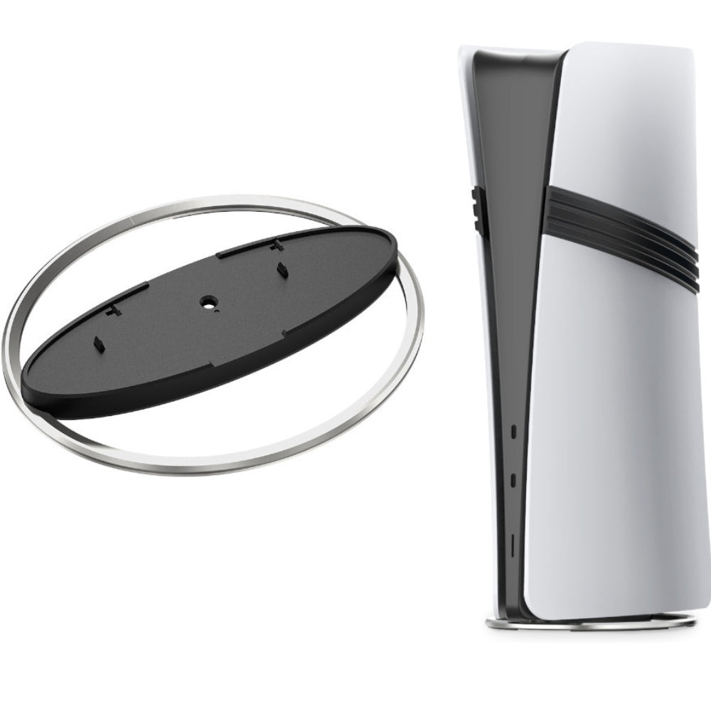 Vertikaler Standfuß YAXO Thunder Impact für PlayStation 5 / Slim / Pro, Silber (7/7)