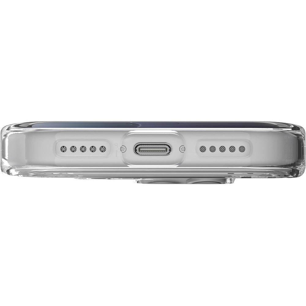 Handyhülle für iPhone 18 Pro / 17 Pro, ZAGG Crystal Palace Lite, Transparent-Weiß (7/11)
