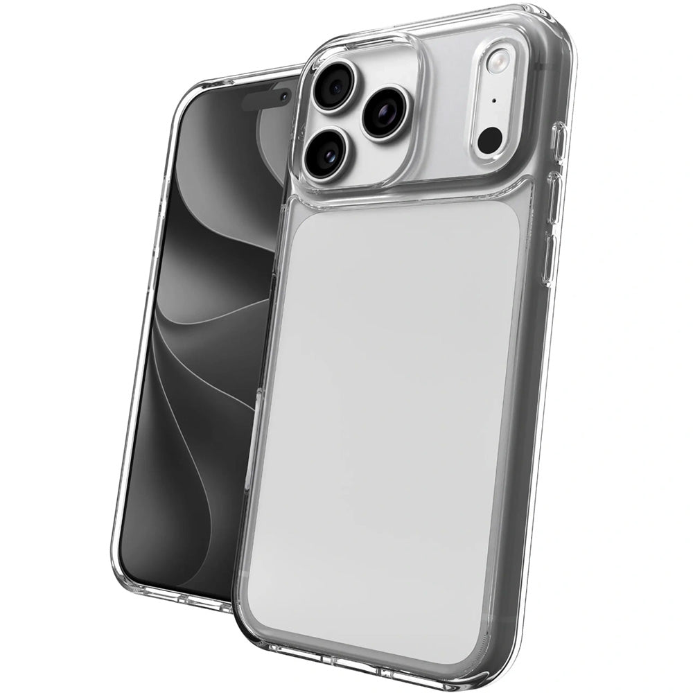 Handyhülle für iPhone 18 Pro Max / 17 Pro Max, ZAGG Crystal Palace Lite, Transparent-Weiß (1/10)