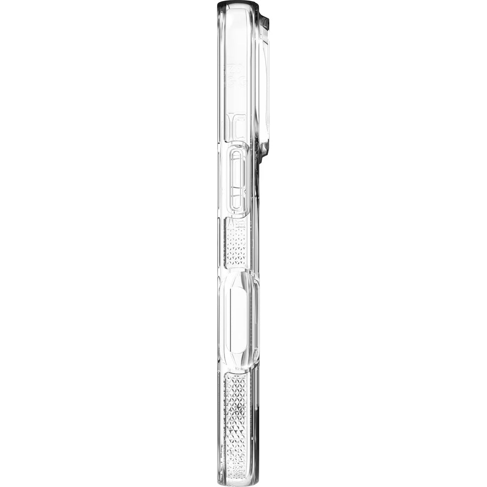 Handyhülle für iPhone 17 Pro, ZAGG Crystal Palace Snap 2 mit MagSafe, Transparent und Weiß
