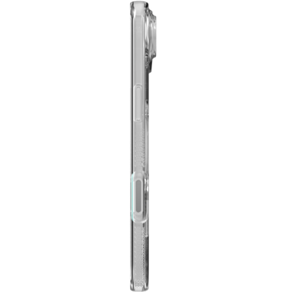 Handyhülle für iPhone Air, ZAGG Crystal Palace Snap mit MagSafe, Transparent und Weiß