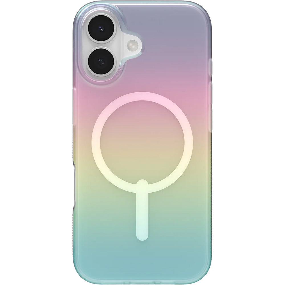 Handyhülle für iPhone 17, Zagg Milan Snap mit MagSafe, Transluzent-Mehrfarbig