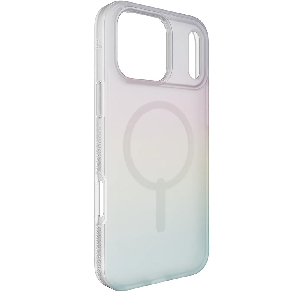 Handyhülle für iPhone 17 Pro Max, Zagg Milan Snap mit MagSafe, Transluzent-Mehrfarbig