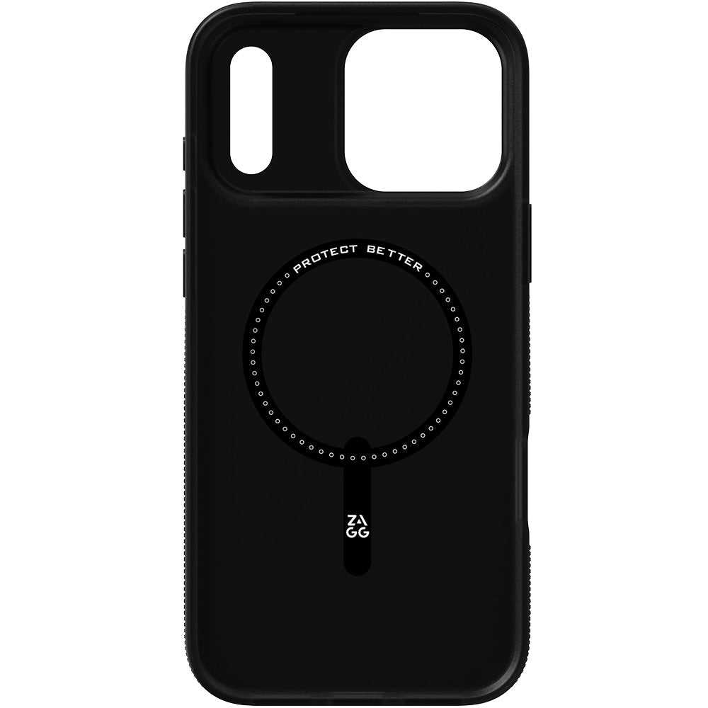 Handyhülle für iPhone 18 Pro / 17 Pro, ZAGG Milan Snap mit MagSafe, Schwarz (4/10)