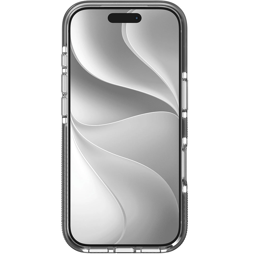 Handyhülle für iPhone 18 Pro / 17 Pro, ZAGG Santa Cruz Snap mit MagSafe, Transparent-Schwarz (3/9)