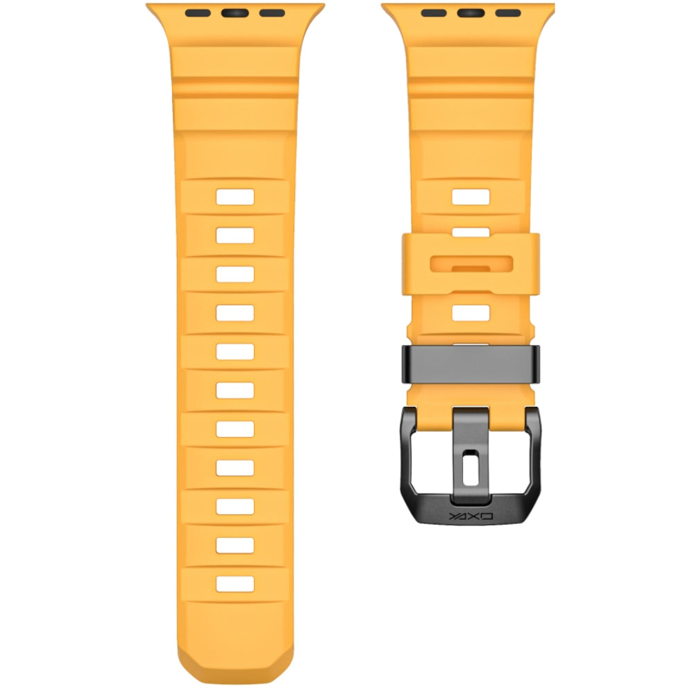 Armband YAXO Rugged Evo Sport Band für Apple Watch 44/45/46/49 mm, gelb (7/9)