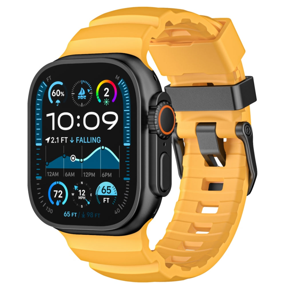 Armband YAXO Rugged Evo Sport Band für Apple Watch 44/45/46/49 mm, gelb (1/9)