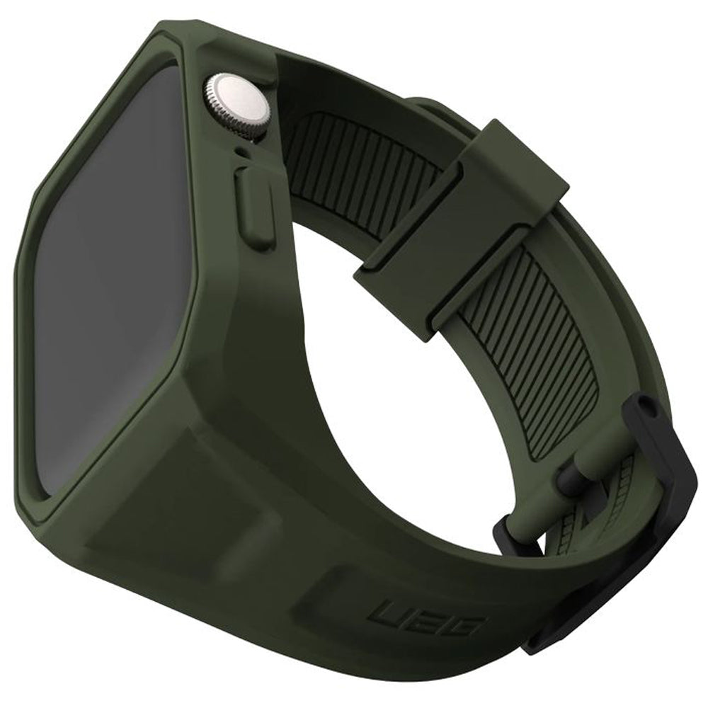 Schutzhülle Urban Armor Gear Scout für Apple Watch 45 mm, Olive
