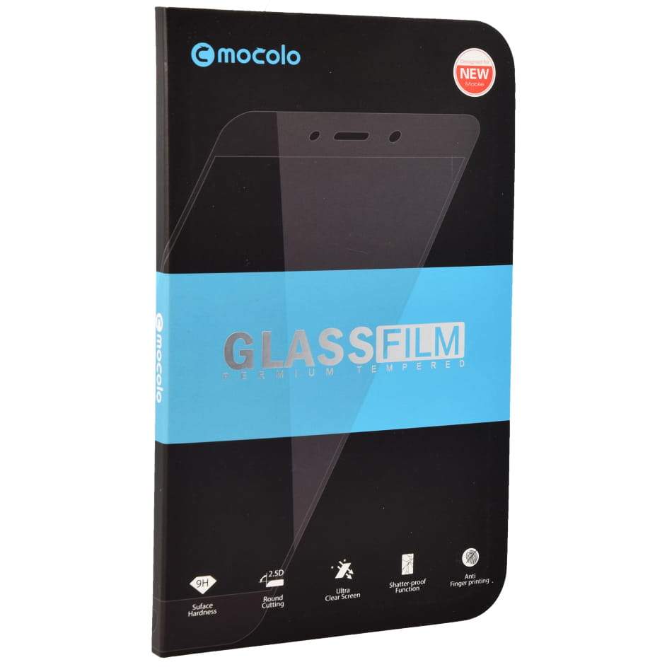 Gehärtetes Glas Mocolo TG+ FG Xiaomi Redmi 9 schwarzer Rahmen - Guerteltier