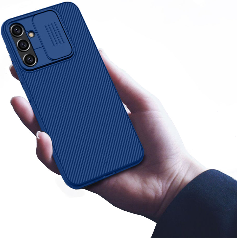 Schutzhülle Nillkin CamShield für Galaxy A34 5G, Blau