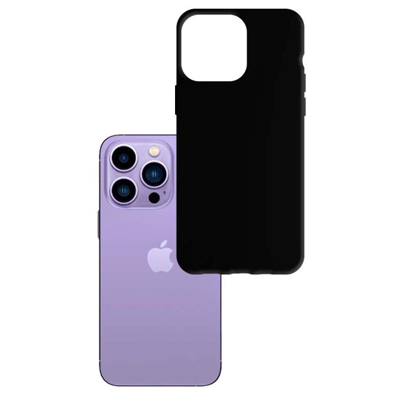Schutzhülle 3mk Matt Case für iPhone 14 Pro, Schwarz