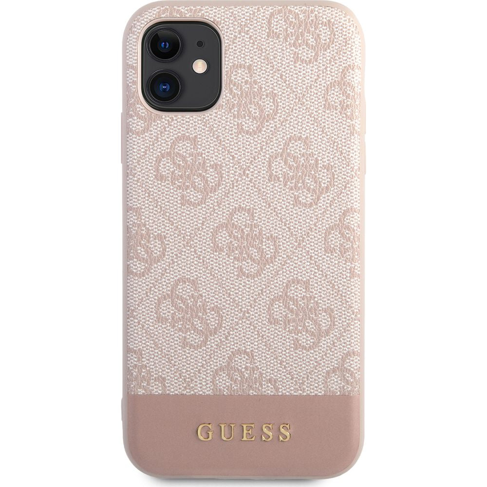 Schutzhülle Guess 4G Stripe Collection für iPhone 11 / XR, Rosa