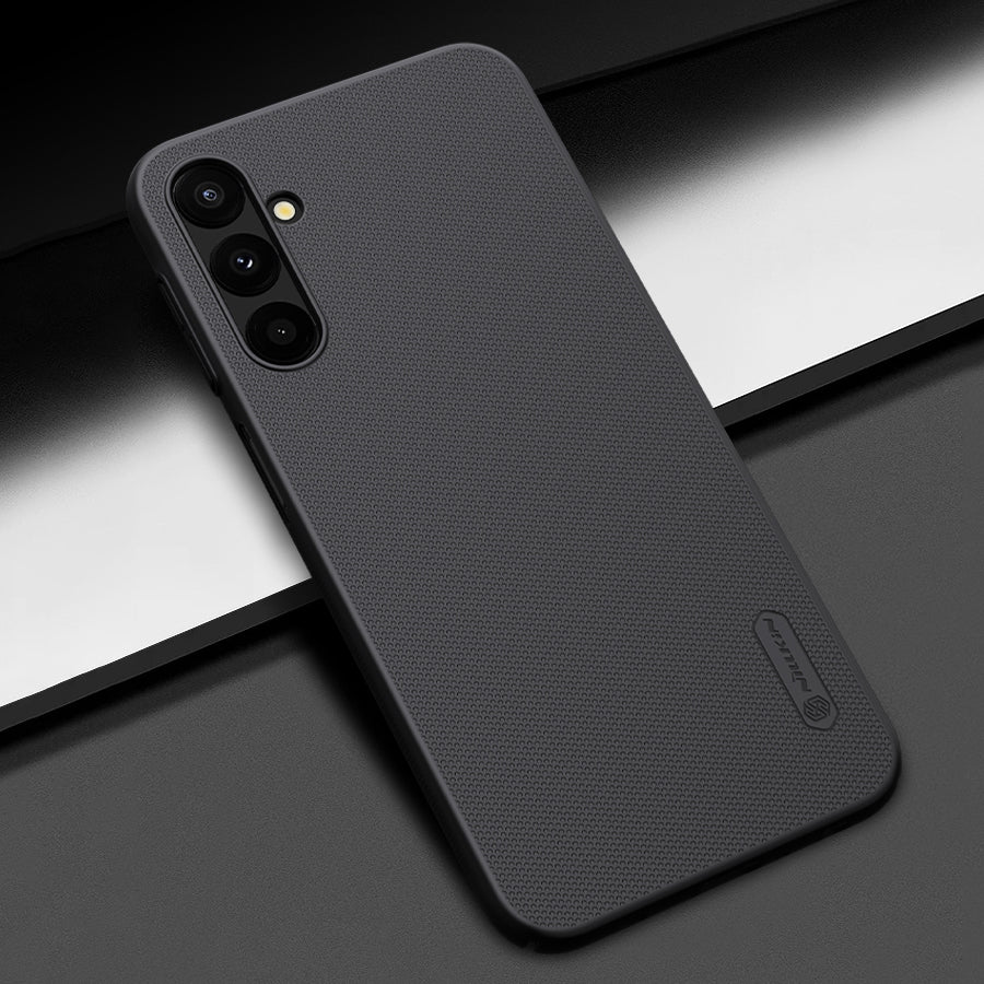 Schutzhülle Nillkin Super Frosted Shield für Galaxy A24 4G, Schwarz