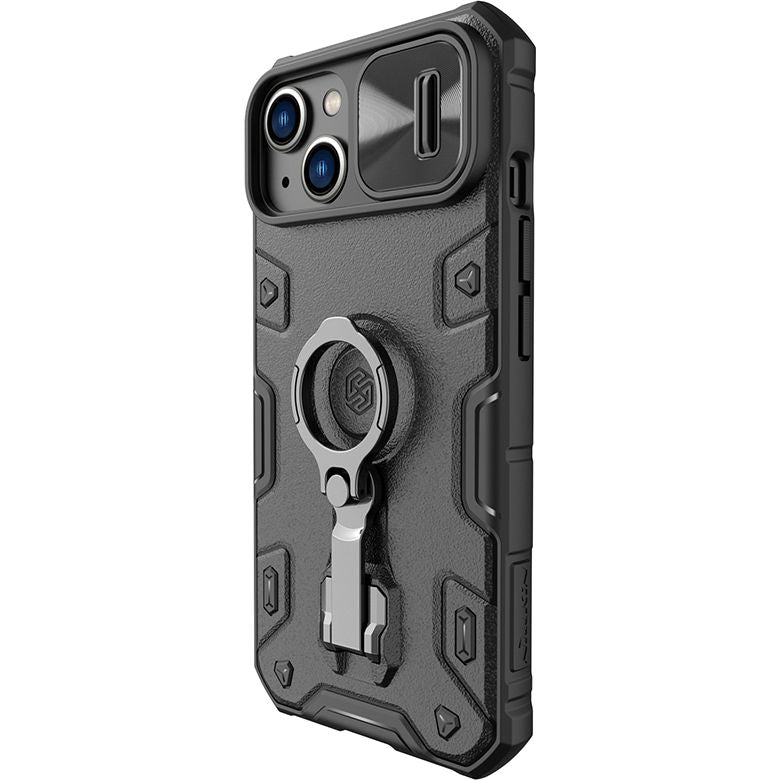 Schutzhülle Nillkin CamShield Armor Case für iPhone 14 Plus, Schwarz