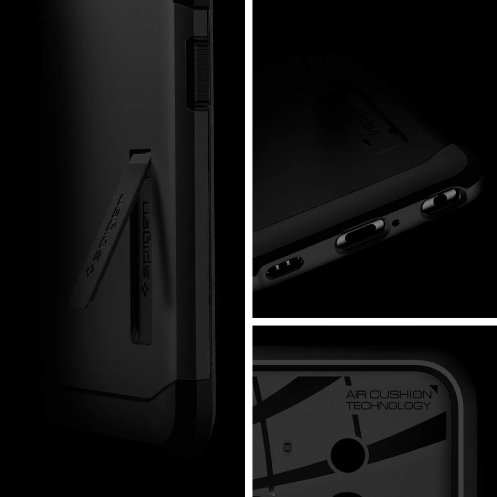 Schutzhülle Spigen Tough Armor für LG G8 ThinQ schwarz