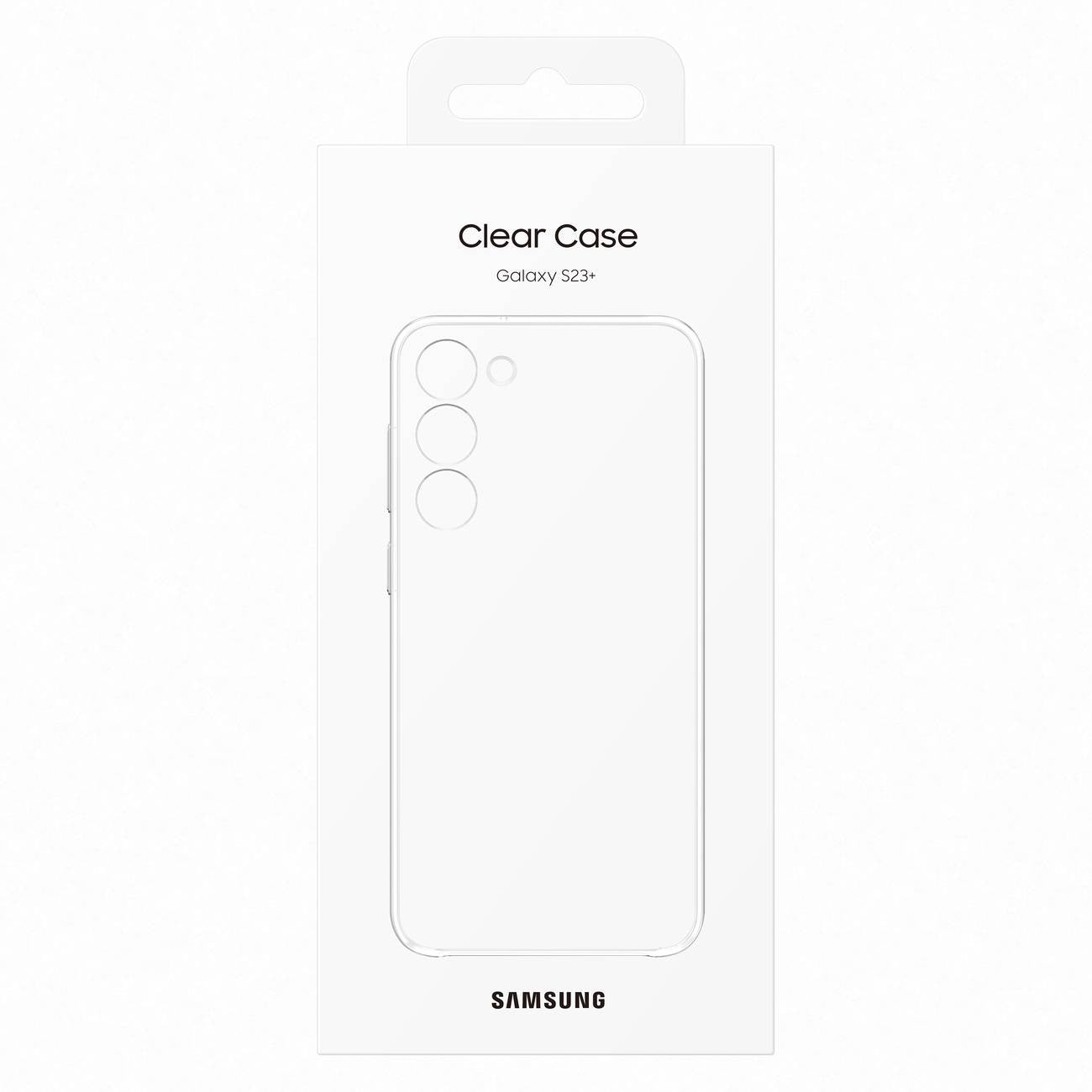 Schutzhülle Samsung Clear Case für Galaxy S23 Plus, Transparent