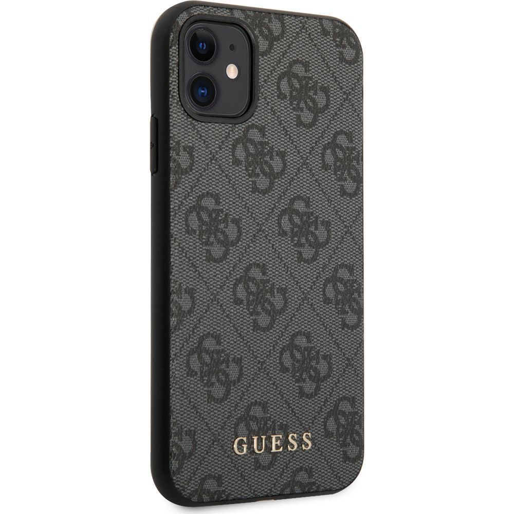 Schutzhülle Guess 4G Stripe Collection für iPhone 11/ Xr, Grau
