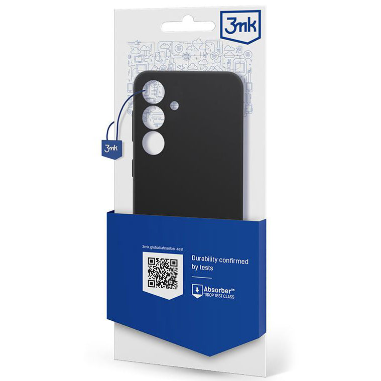 Schutzhülle 3mk Silicone Case für Galaxy A54 5G, Schwarz