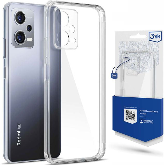 Schutzhülle 3mk Clear Case für Redmi Note 12 Pro+, Transparent