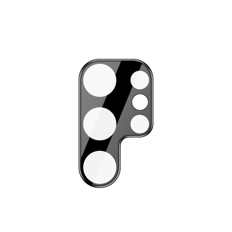 Gehärtetes Glas für die Kamera Bizon Glass Silk Lens für Galaxy S23 Ultra, 2 Stück