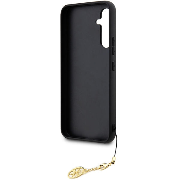 Schutzhülle Guess 4G Charms Collection für Galaxy A54 5G, braun