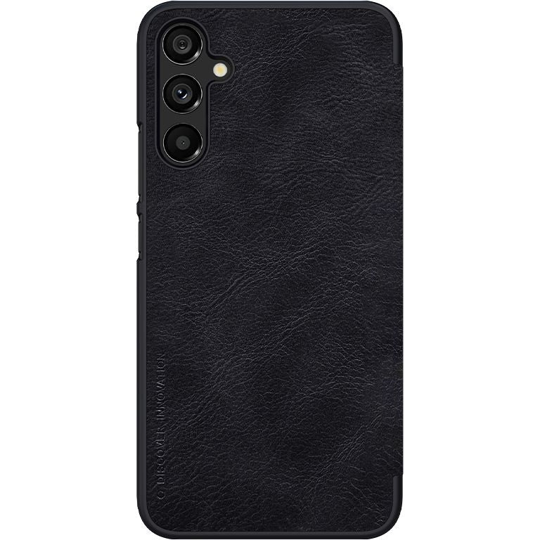 Schutzhülle Nillkin Qin für Galaxy A34 5G, Schwarz