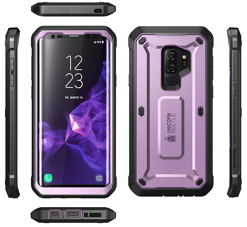 Schutzhülle Supcase UB Pro SP (v2) für Galaxy S9 Plus, violett