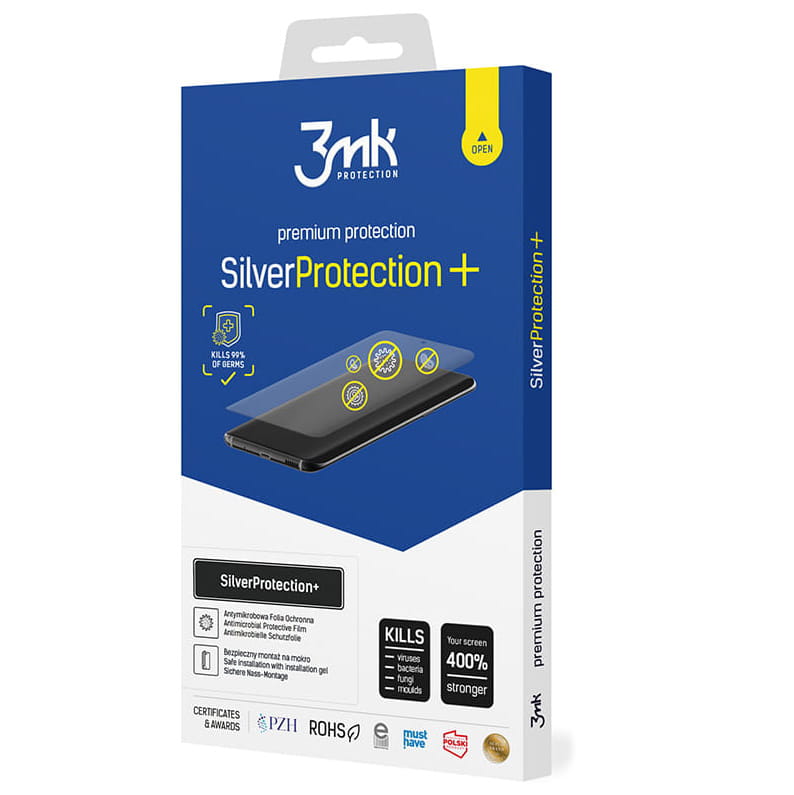 Antimikrobielle Schutzfolie 3MK Silver Protection+ für iPhone 11 / Xr
