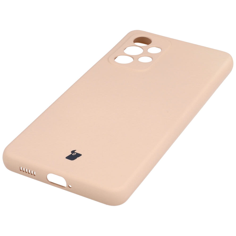 Schutzhülle Bizon Case Silicone für Galaxy A53 5G, Rosa