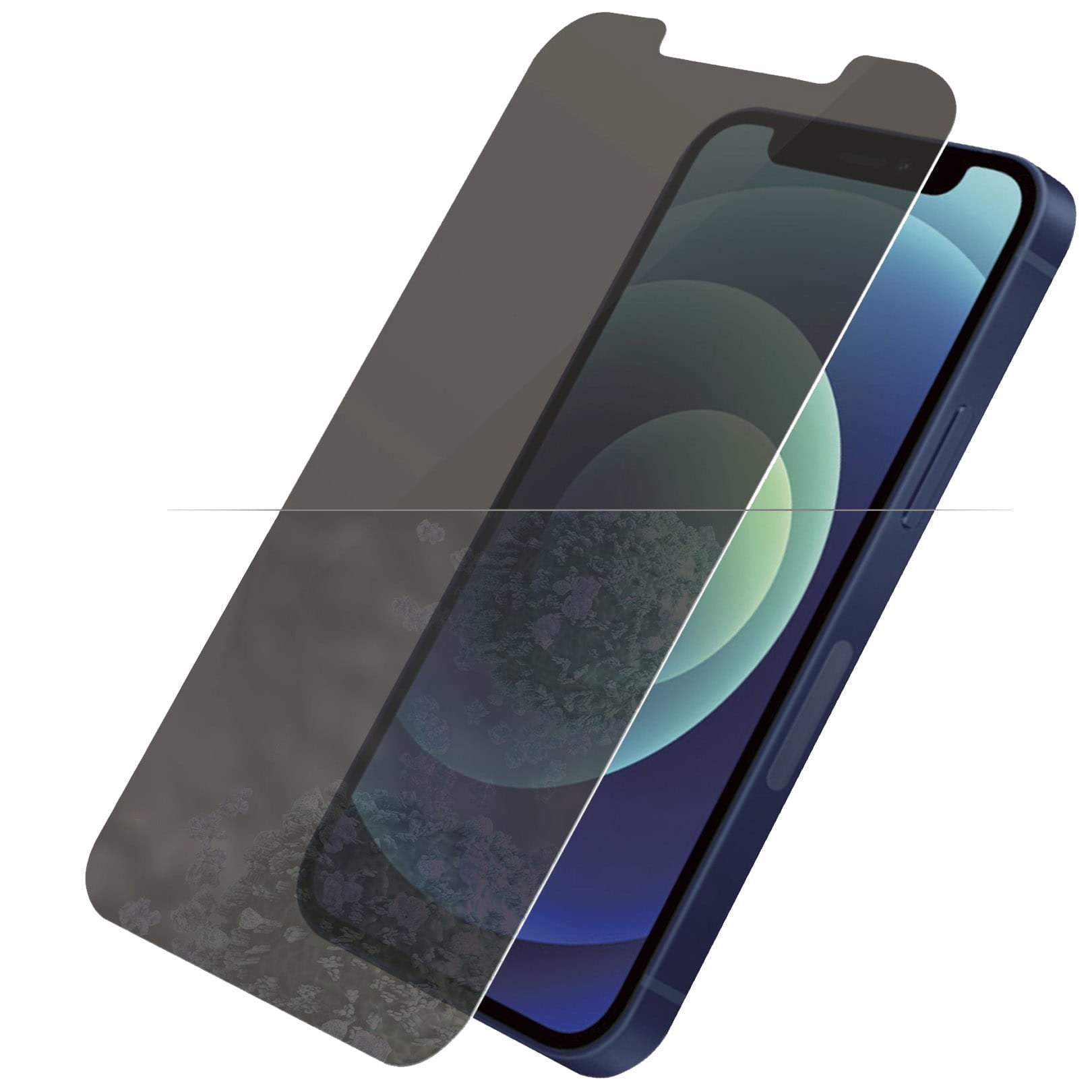 Antibakterielles Glas PanzerGlass Standard Fit Privacy Filter für iPhone 12 Mini, abgedunkelt
