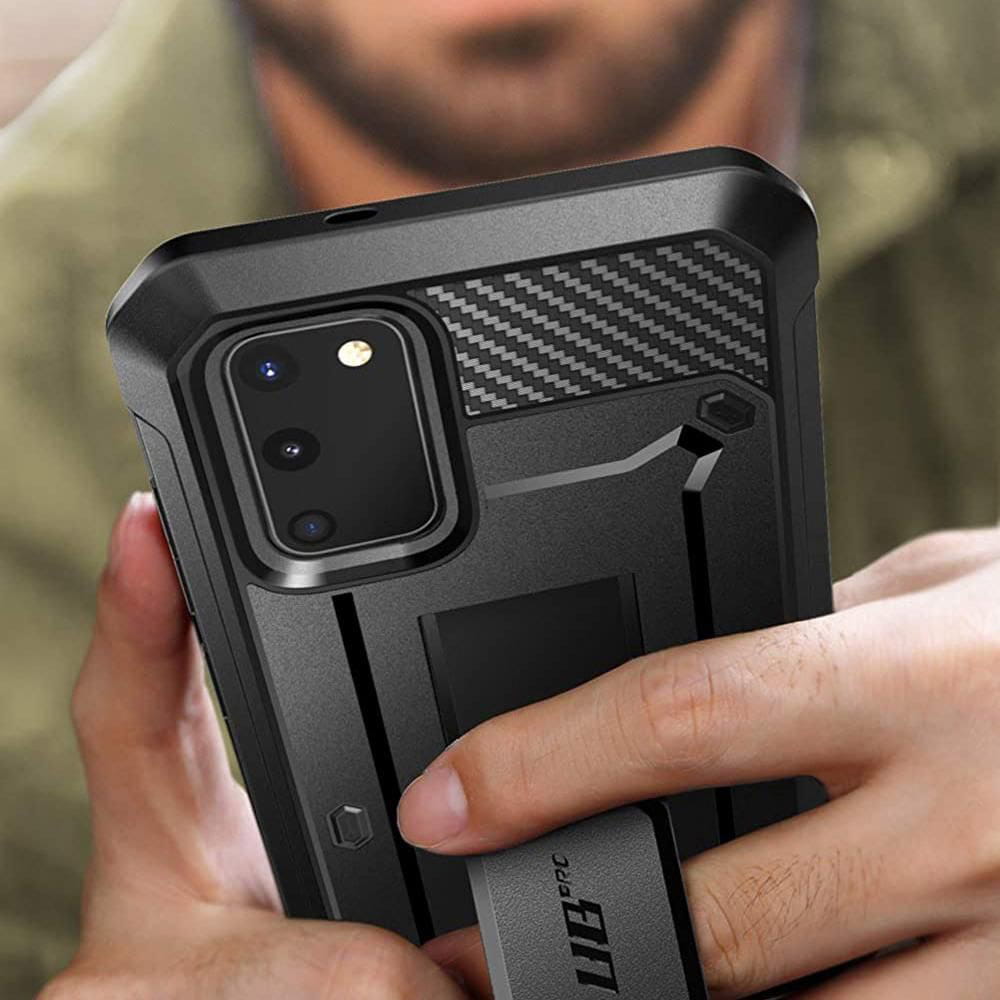 Schutzhülle Supcase UB Pro SP für Galaxy S20 FE, Schwarz