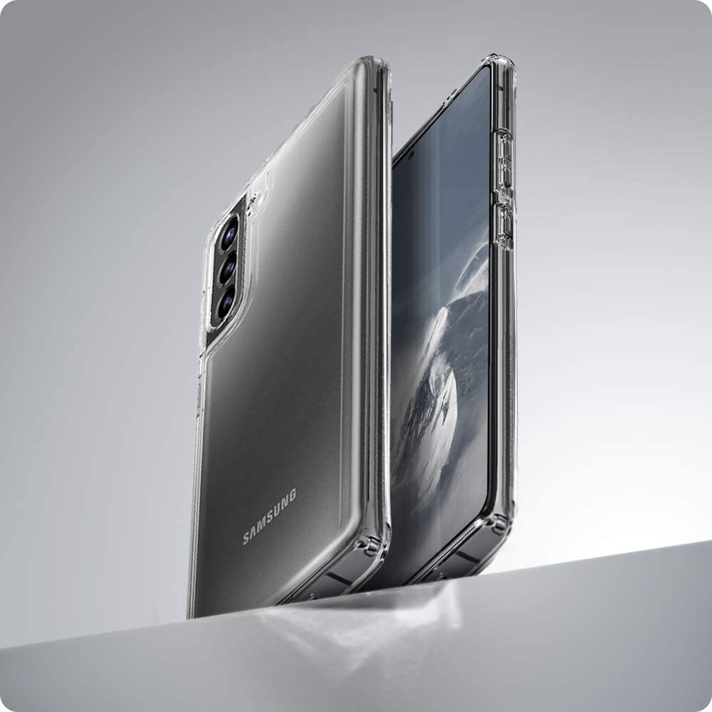 Schutzhülle Spigen Ultra Hybrid für Galaxy S21 5G transparent