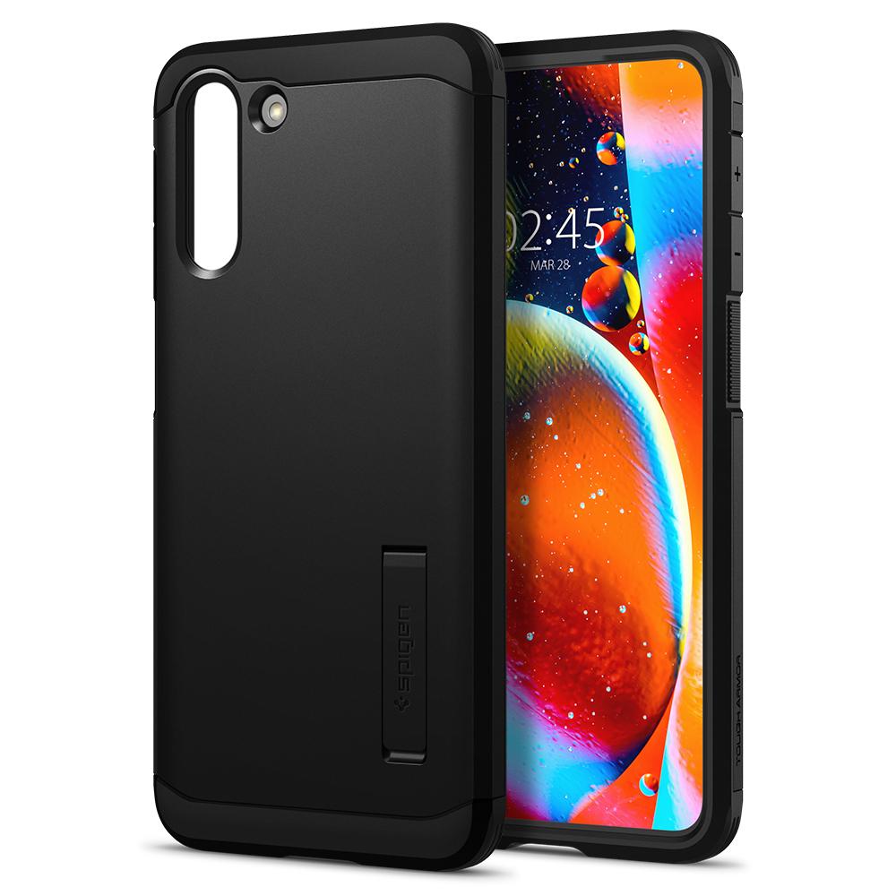 Schutzhülle Spigen Tough Armor Galaxy S21 5G schwarz