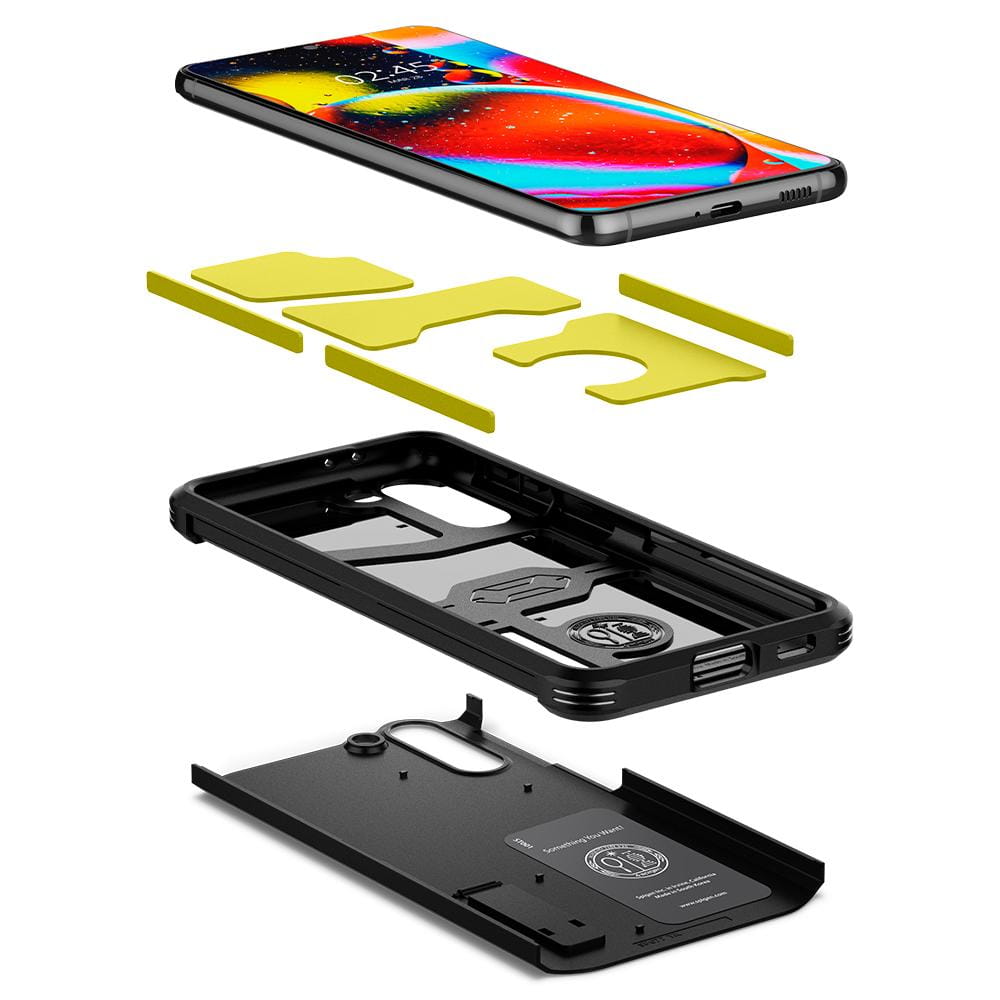 Schutzhülle Spigen Tough Armor Galaxy S21 5G schwarz