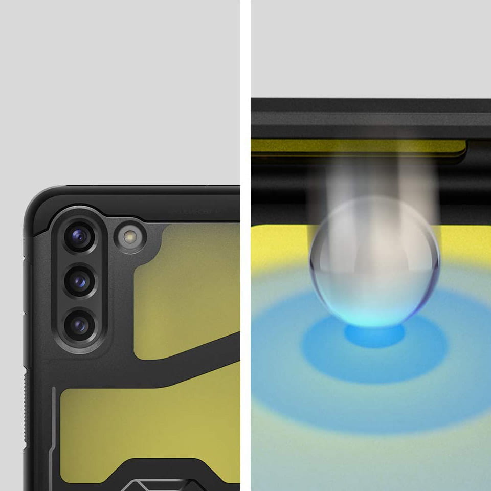 Schutzhülle Spigen Tough Armor Galaxy S21 5G schwarz