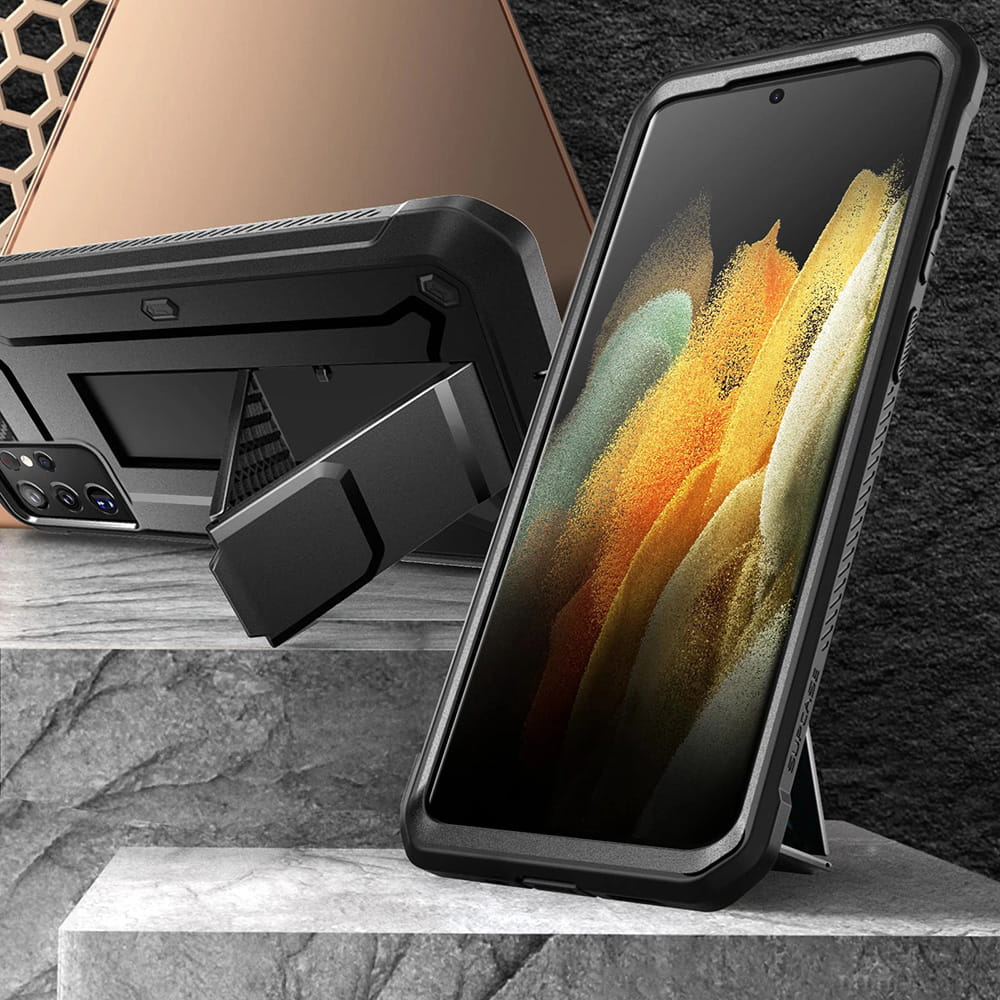 Schutzhülle Supcase UB Pro noSP für Galaxy S21 Ultra 5G schwarz