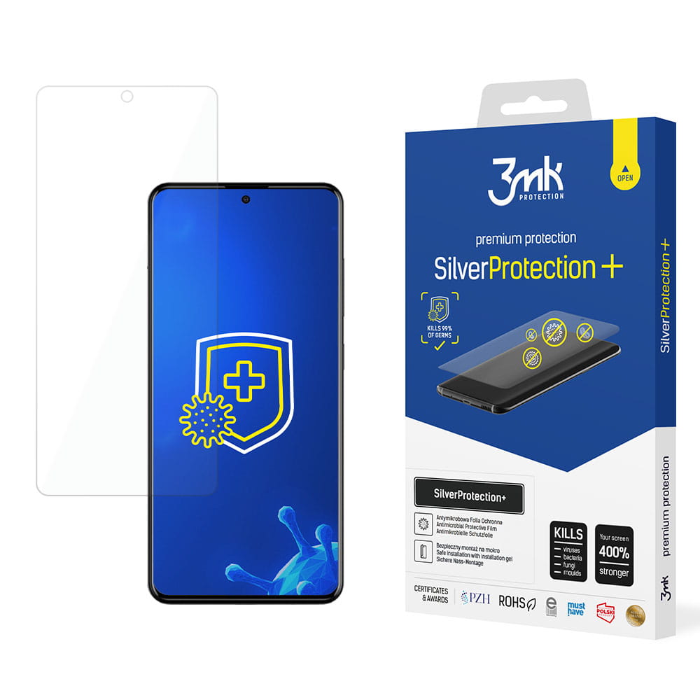 Antimikrobielle Schutzfolie 3MK Silver Protection+ für Galaxy A52s 5G, A52 4G/5G