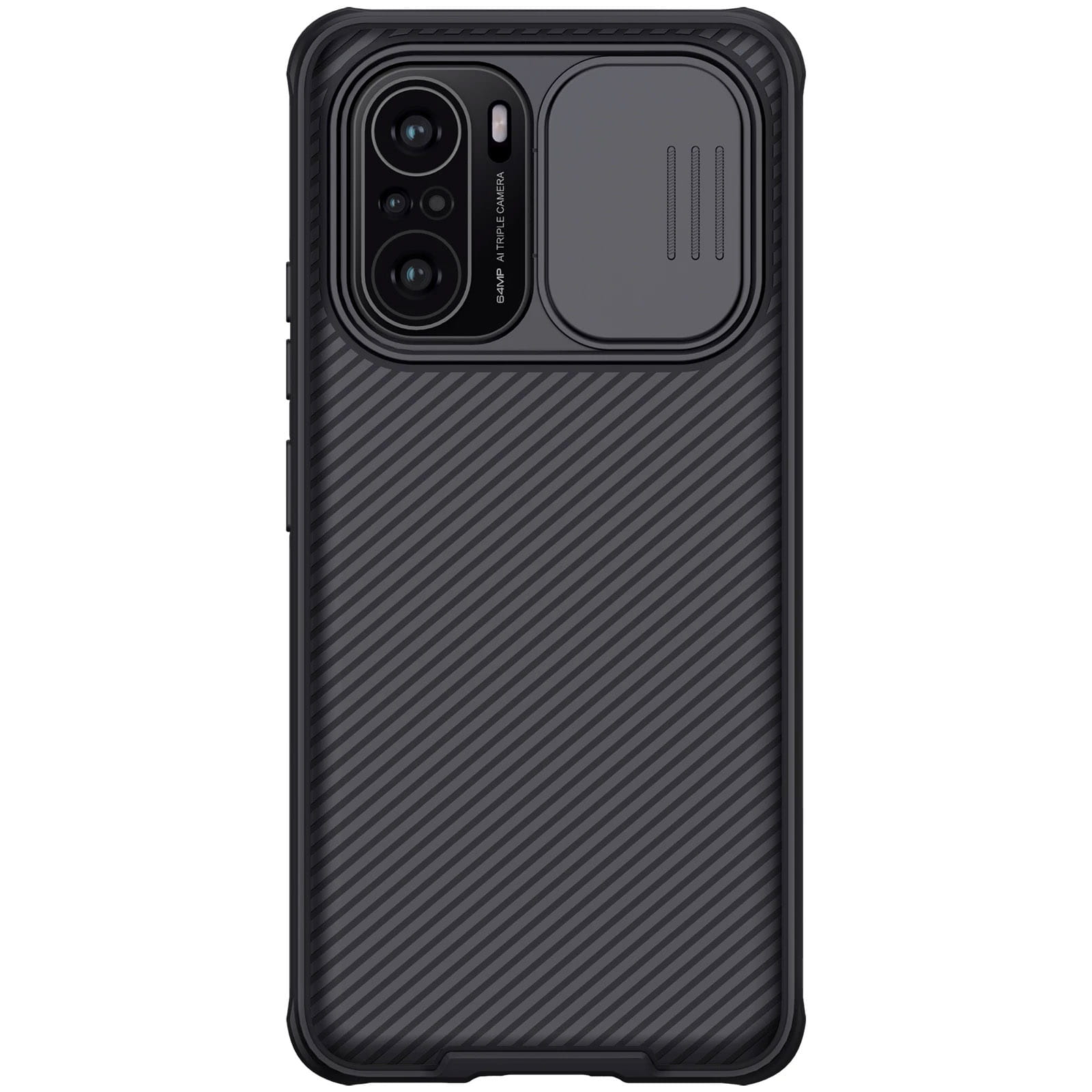 Schutzhülle Nillkin CamShield Pro für Xiaomi Mi 11i / POCO F3, Schwarz