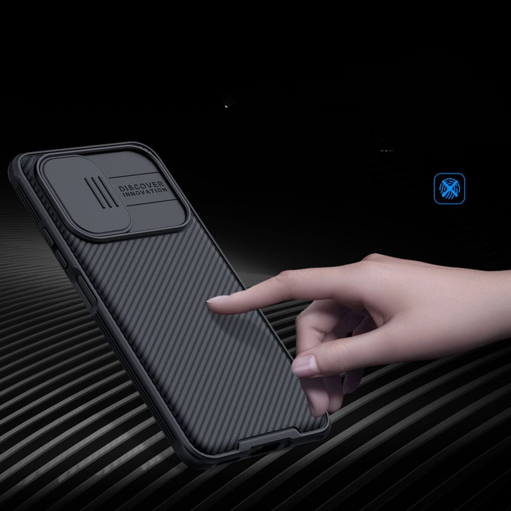 Schutzhülle Nillkin CamShield Pro für Xiaomi Mi 11i / POCO F3, Schwarz