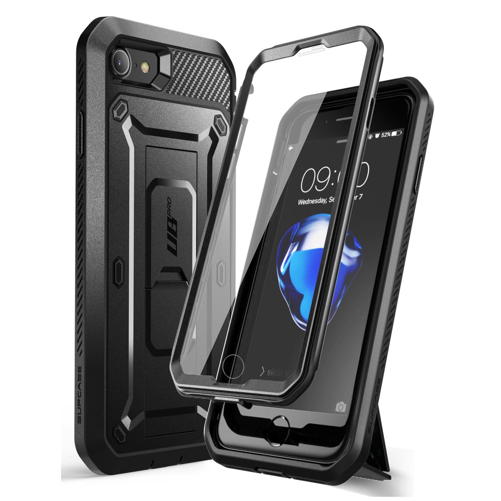 Schutzhülle Supcase UB Pro SP iPhone SE 2020 8/7 schwarz