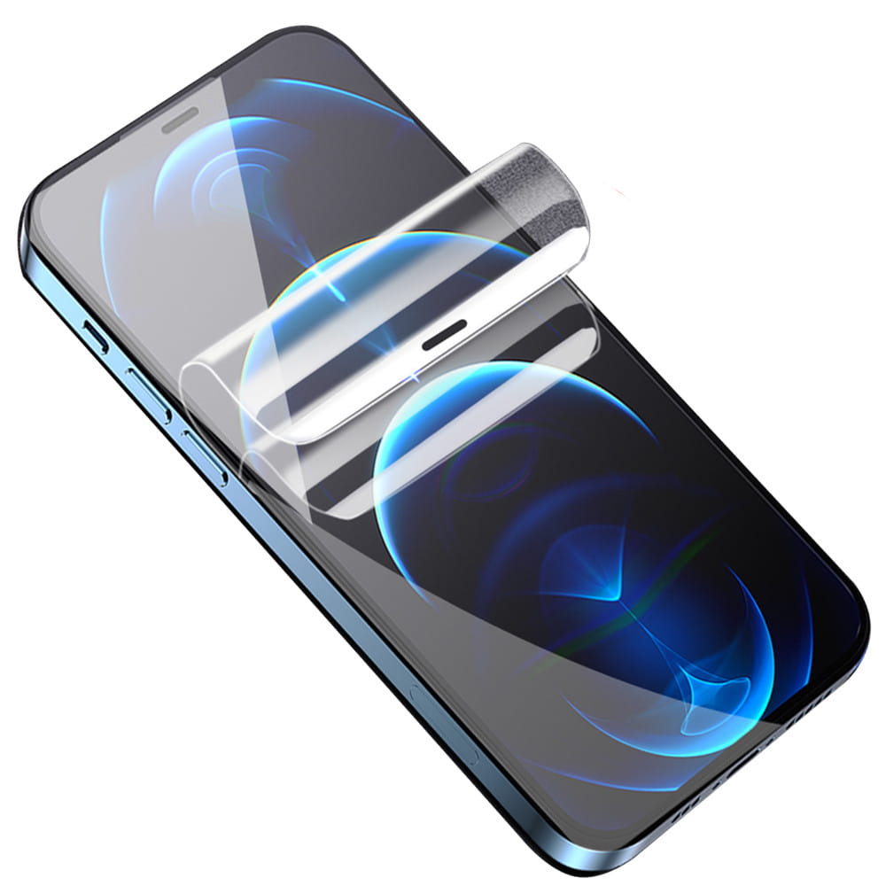 Hydrogel Folie für Display und Rückseite Bizon Glass, iPhone 12 / 12 Pro, 2 Stück