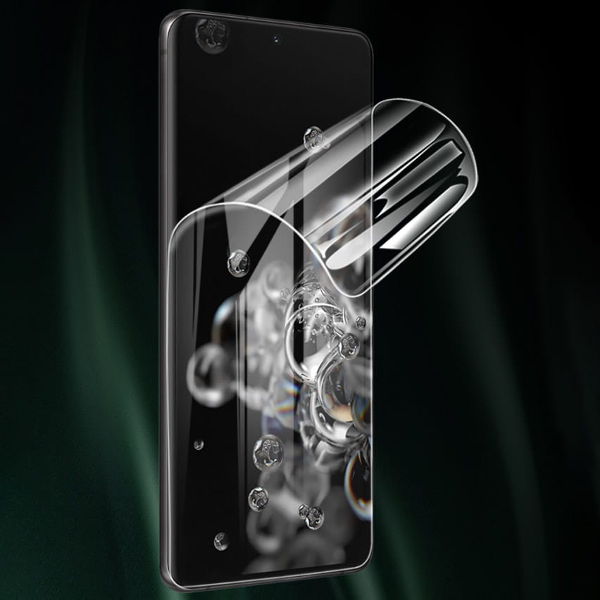 Hydrogel Folie für Display und Rückseite Bizon Glass, Galaxy S21 Plus, 2 Stück