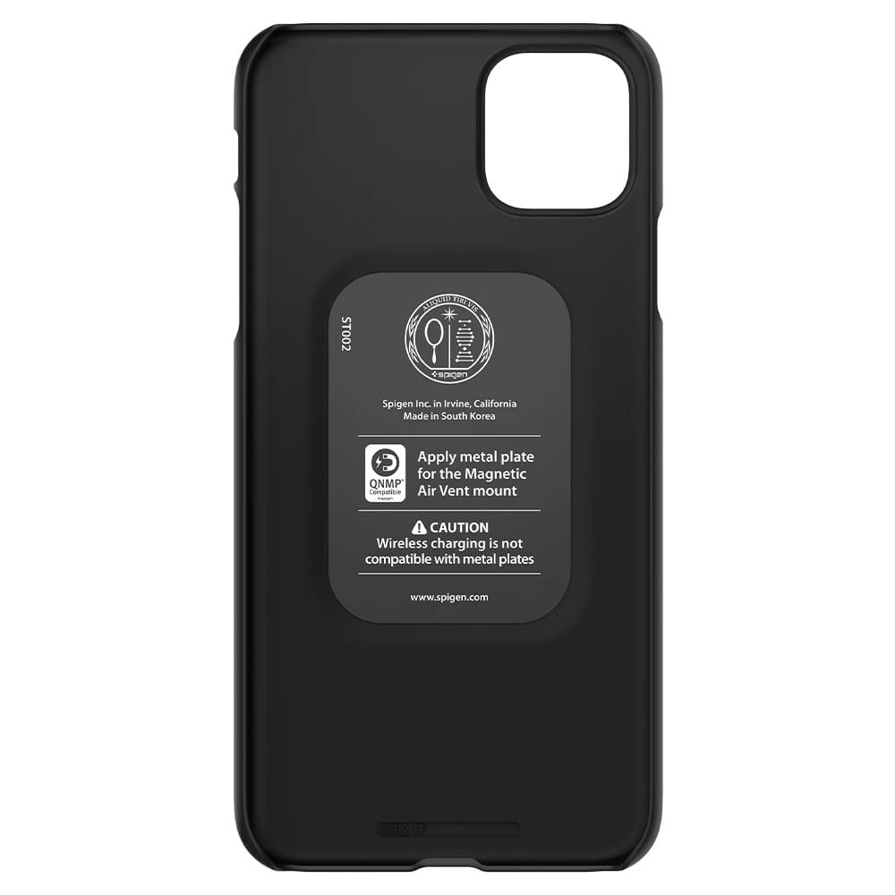 Schutzhülle Spigen Thin Fit für iPhone 11 schwarz