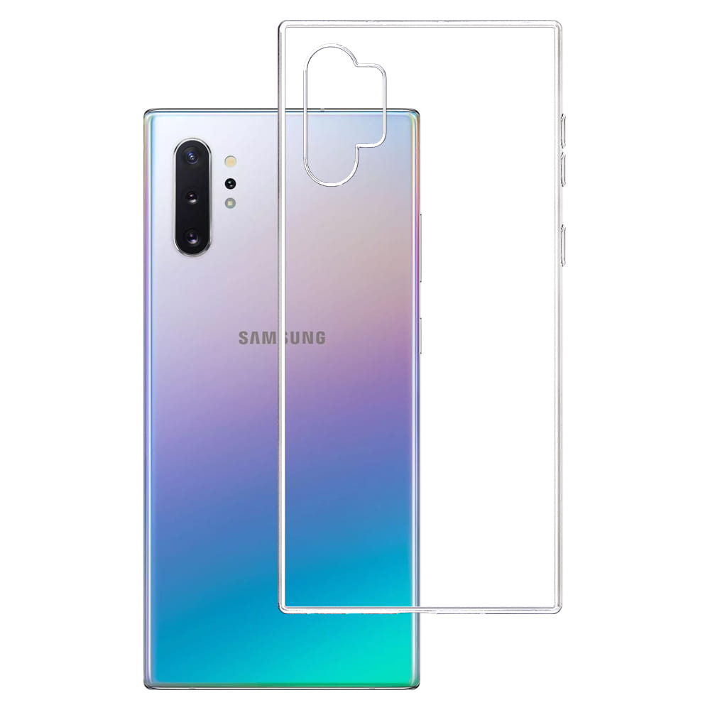 Schutzhülle 3mk Clear Case Galaxy Note 10 Plus transparent