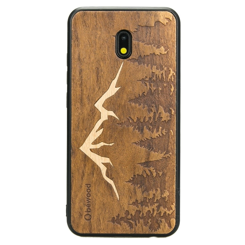 Holzhülle Bewood für Xiaomi Redmi 8A, Imbuia-Gebirge